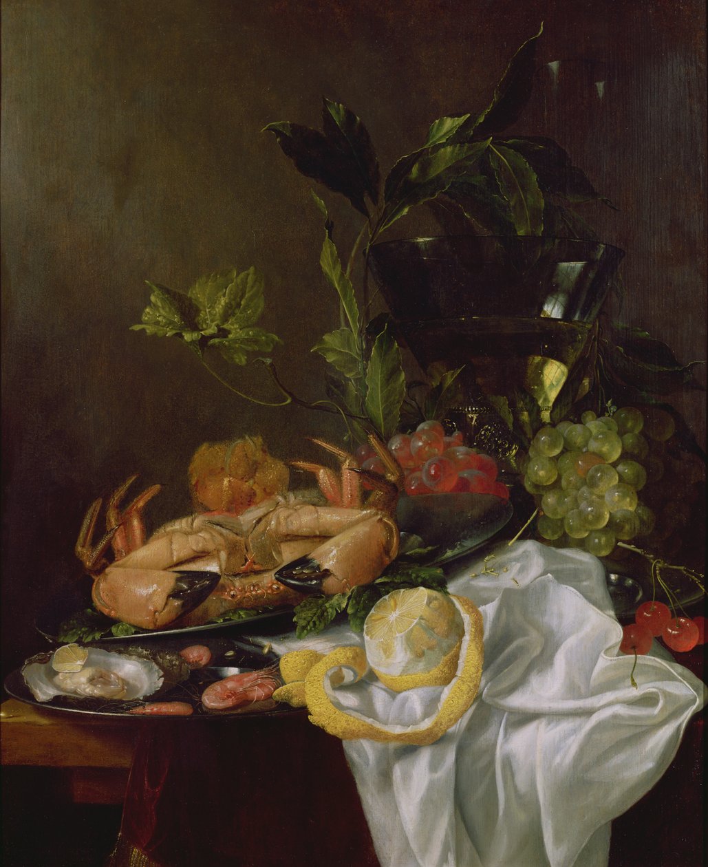Stilleven, 17e eeuw door Pieter de Ring