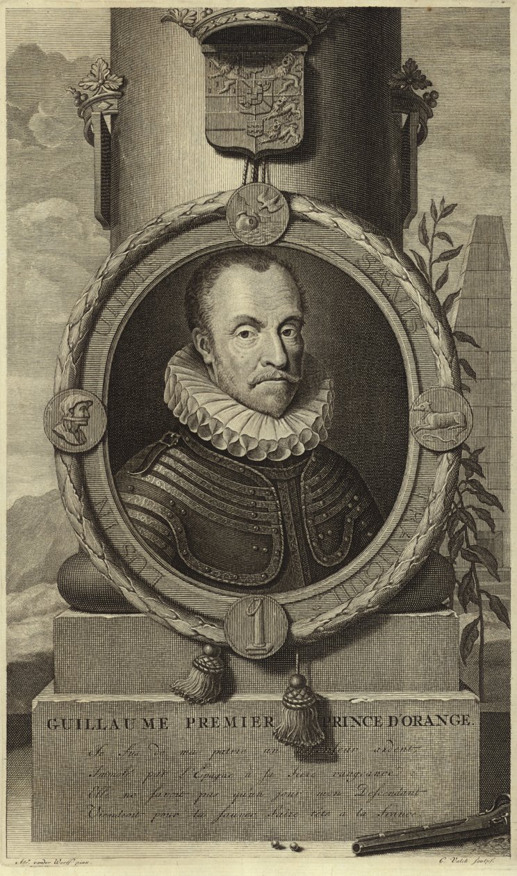 Portret van Willem I, Prins van Oranje door Pieter van der Werff