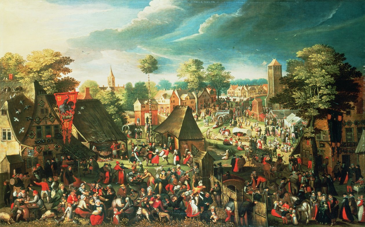 Het Feest van Sint Joris door Pieter Balten