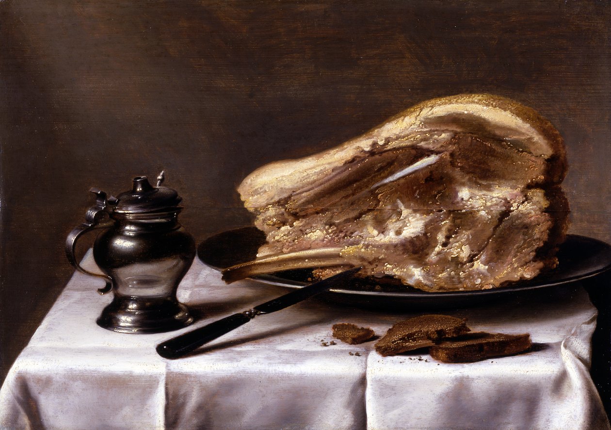 Stilleven door Pieter Claesz