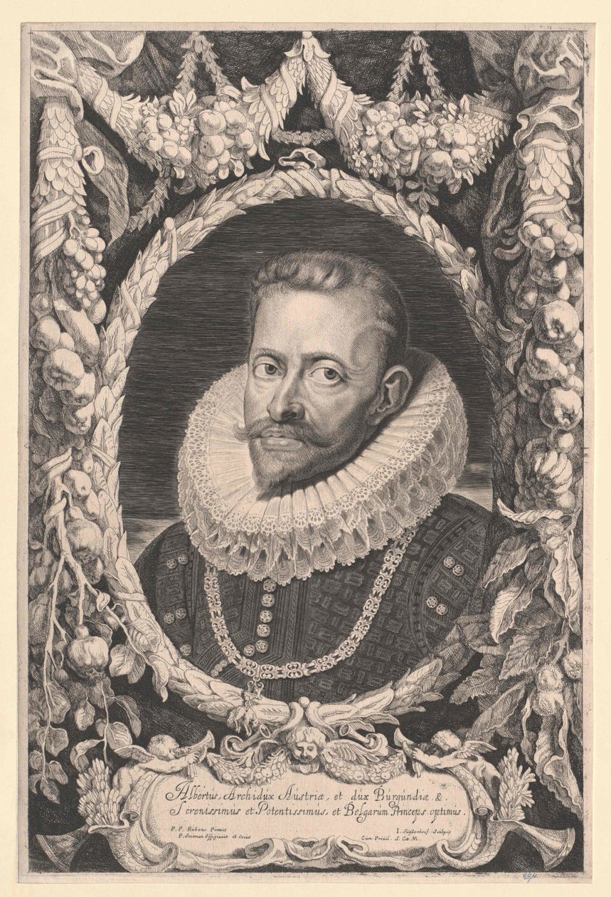 Aartshertog van Oostenrijk Albert VII door Pieter Claesz Soutman