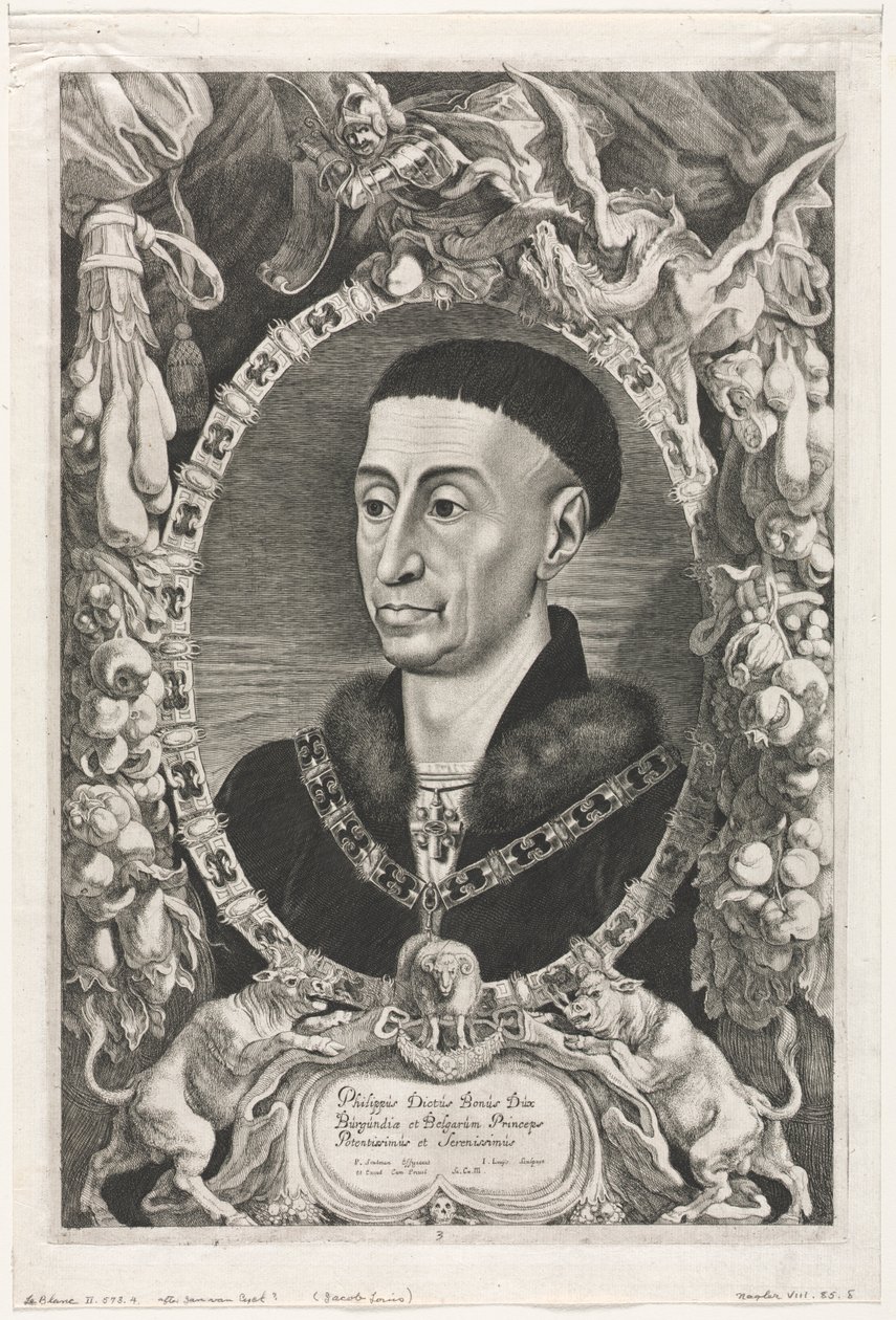 Filips de Goede van Bourgondië door Pieter Claesz. Soutman