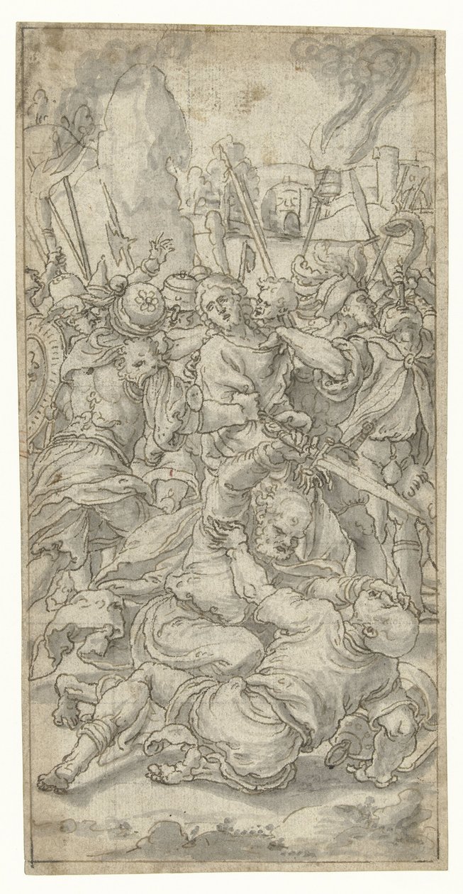Gevangenneming van Christus door Pieter Coecke van Aelst (I)