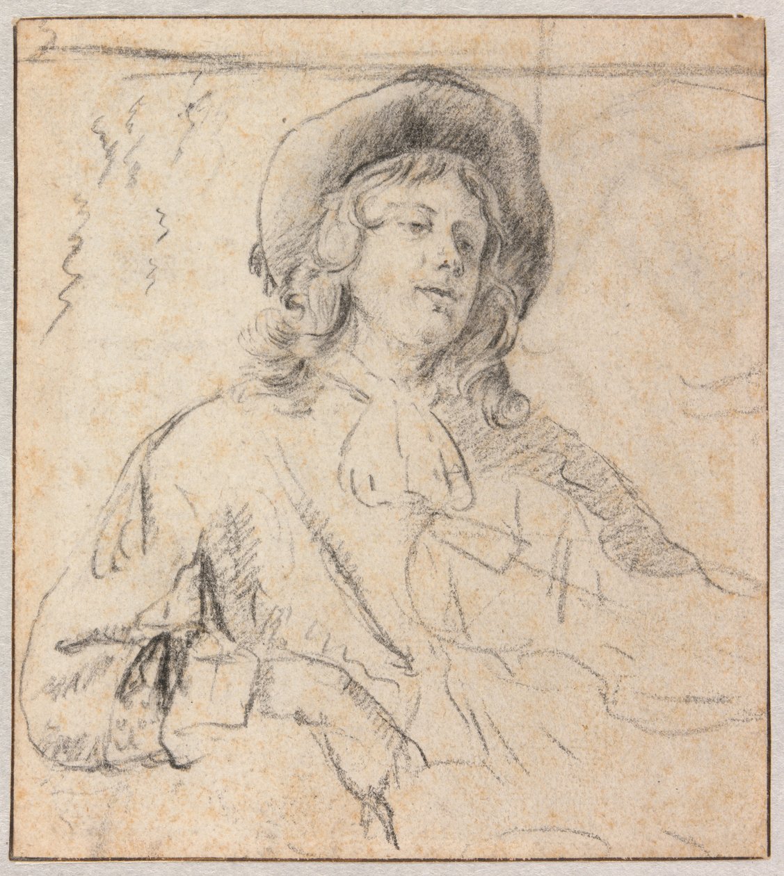 Vioolspeler door Pieter Cornelisz. van Slingeland