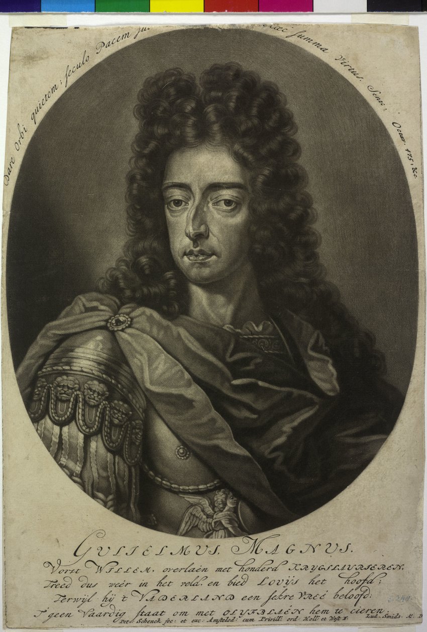 Prins van Oranje Willem III door Pieter Schenk