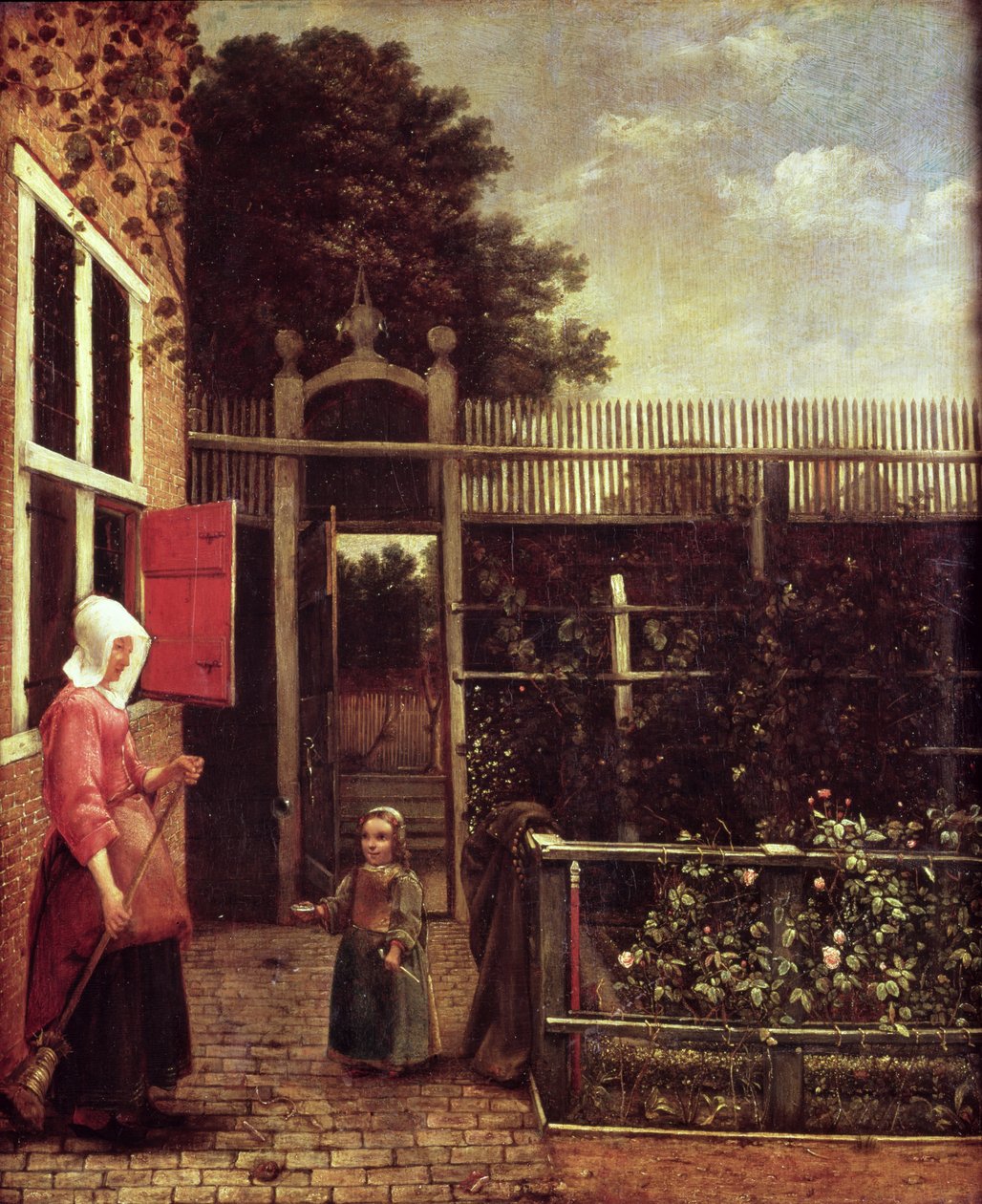 De Zeepbellen door Pieter de Hooch