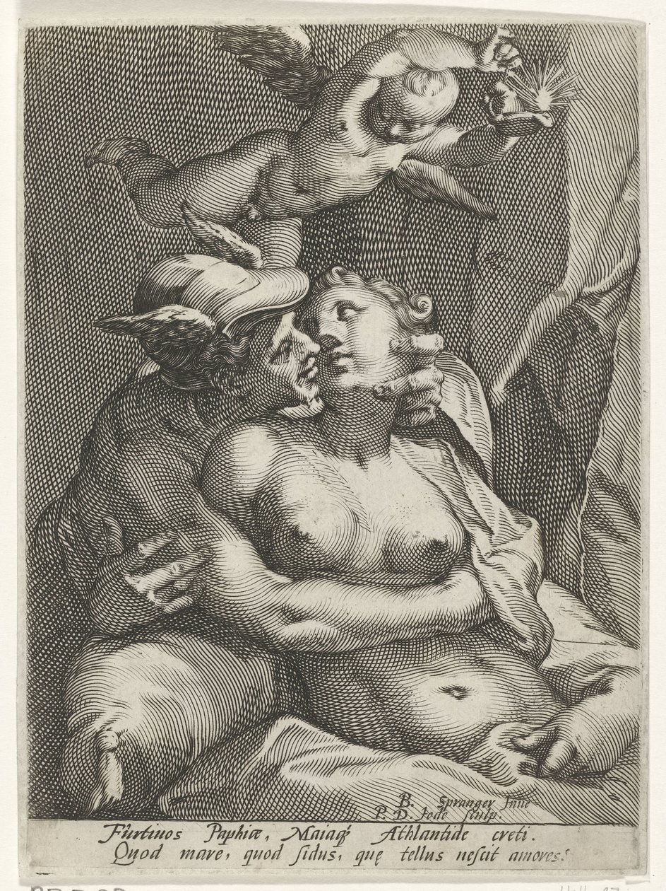 Venus en Mercurius door Pieter de Jode (I)