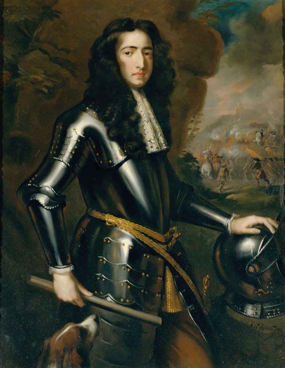 Jonge veldheer door Pieter de Josselin