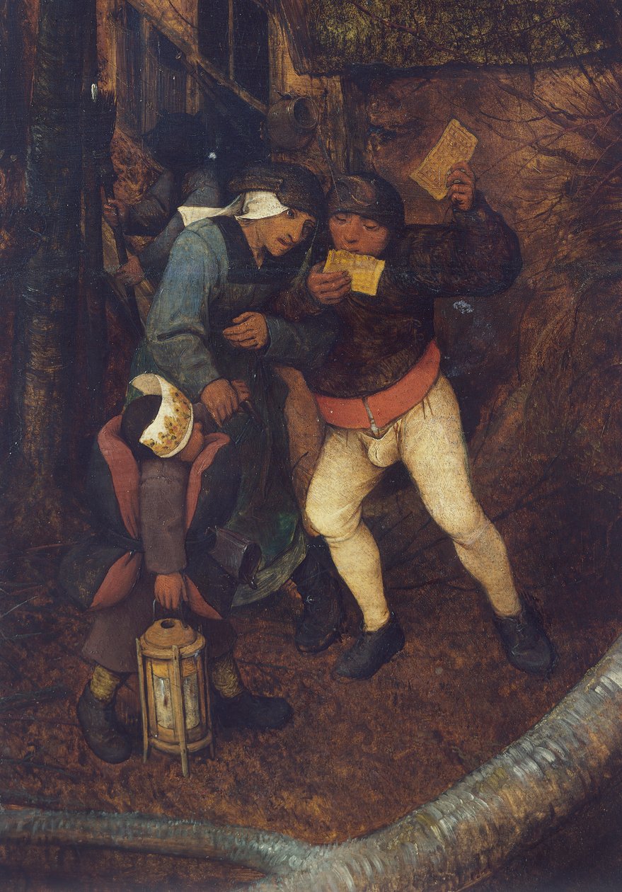Somber dag door Pieter Bruegel the Elder