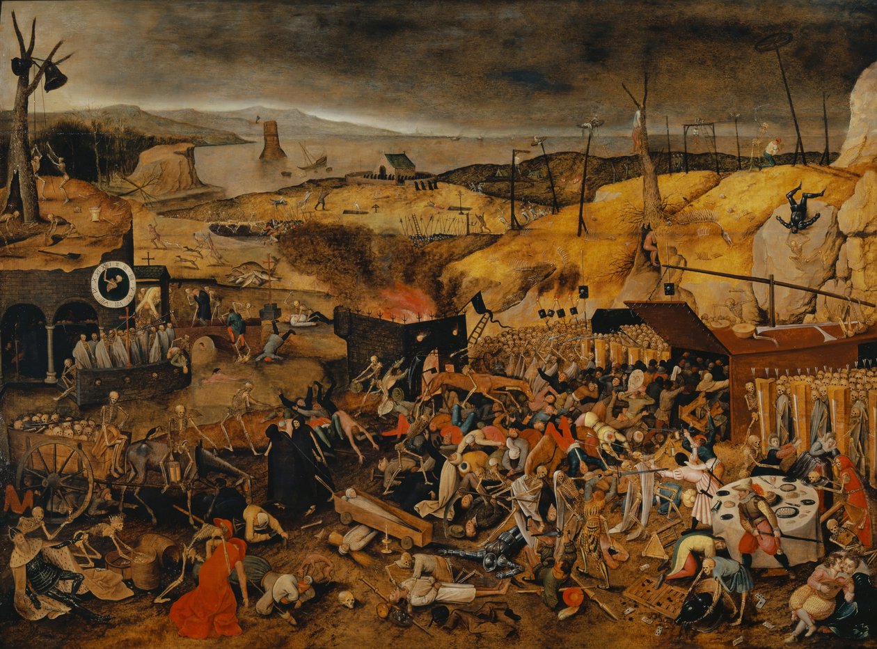 De Triomf van de Dood, c.1608 door Pieter Brueghel the Younger