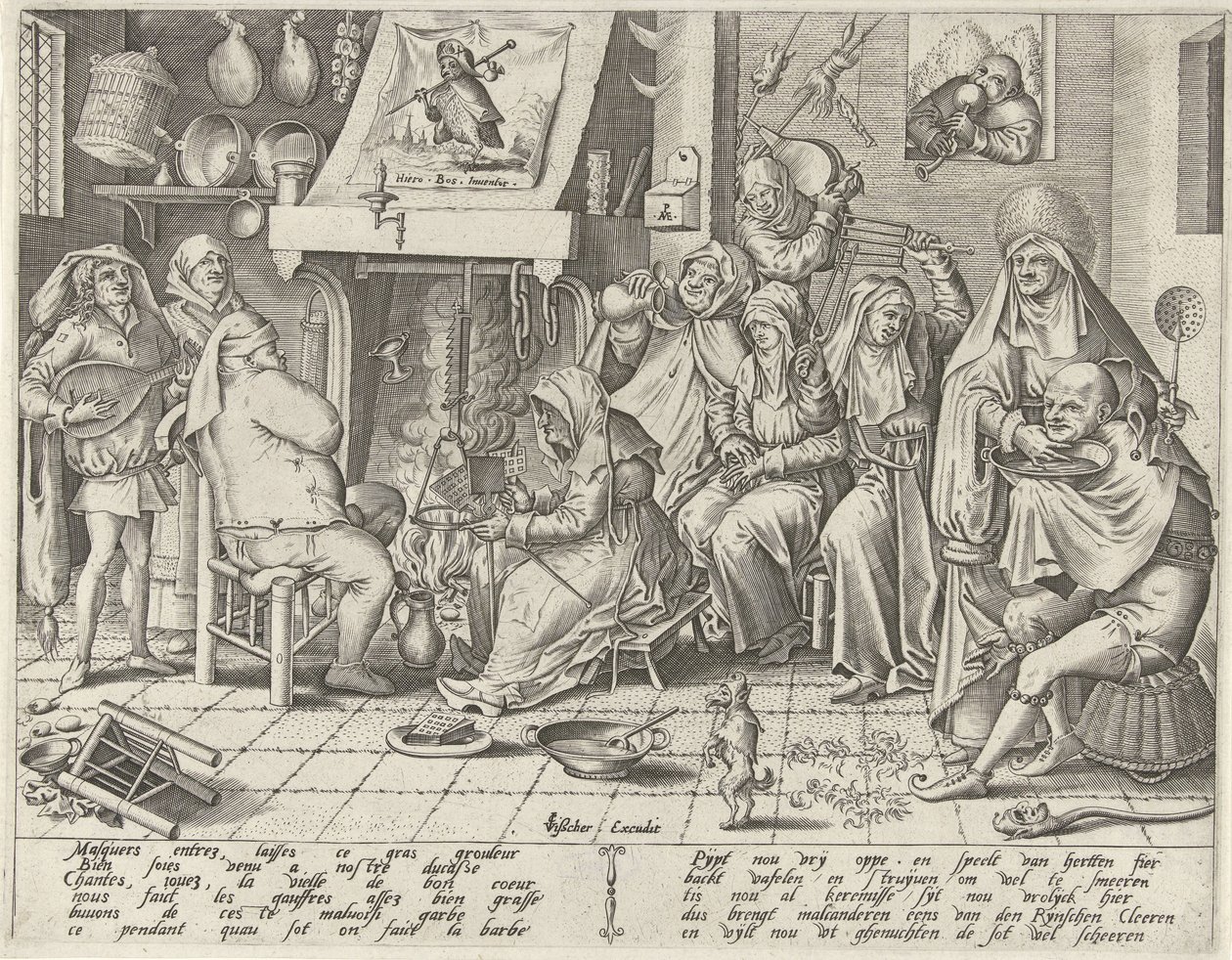 Vastenavond door Pieter van der Heyden