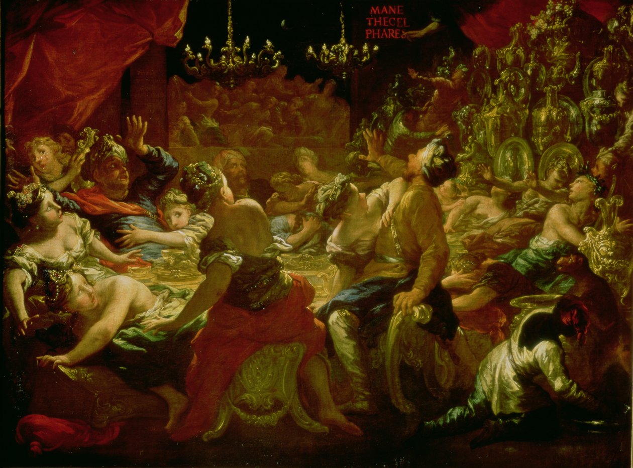 Het Feest van Belsazar door Pietro Danini