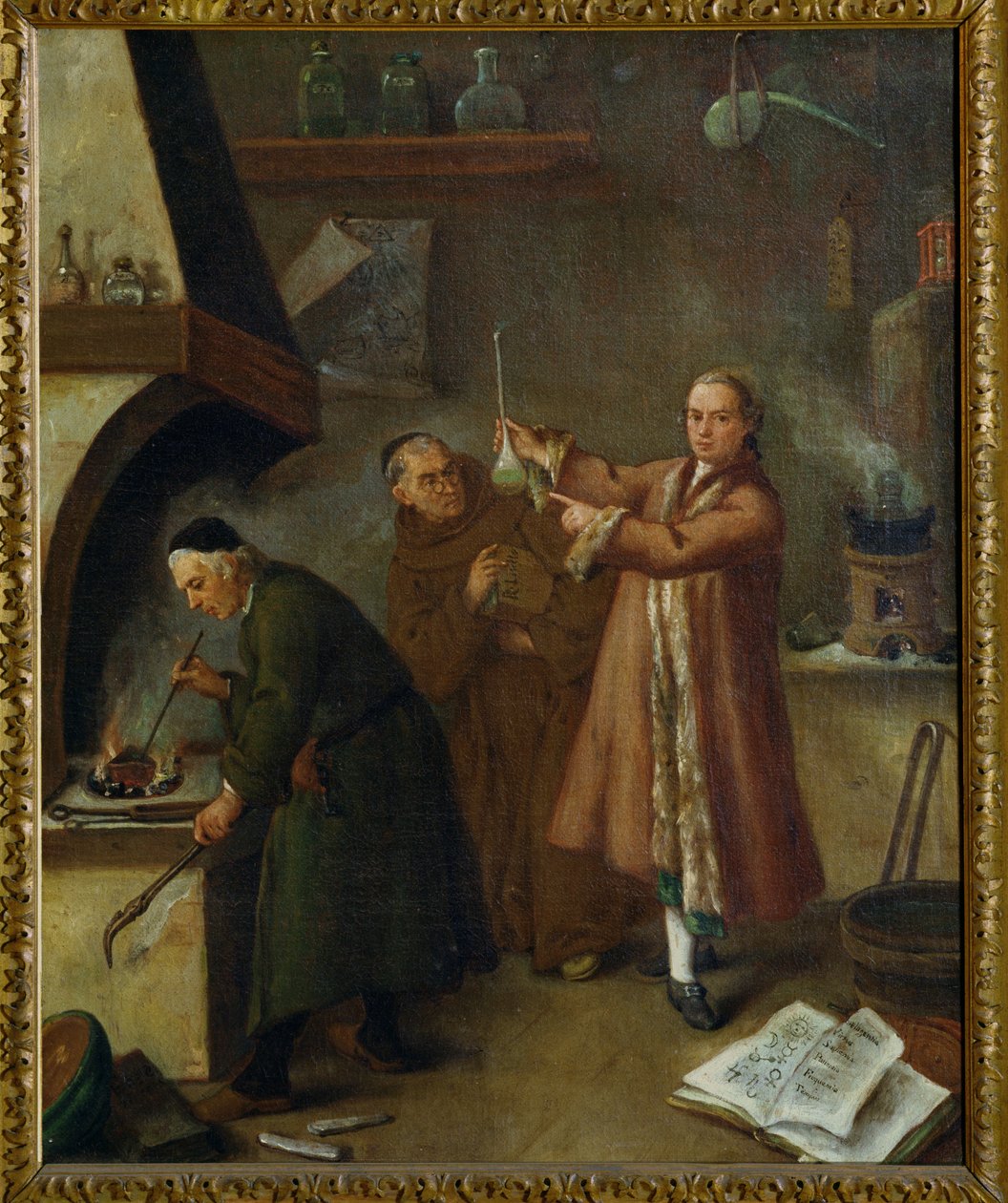 De Alchemisten door Pietro Longhi