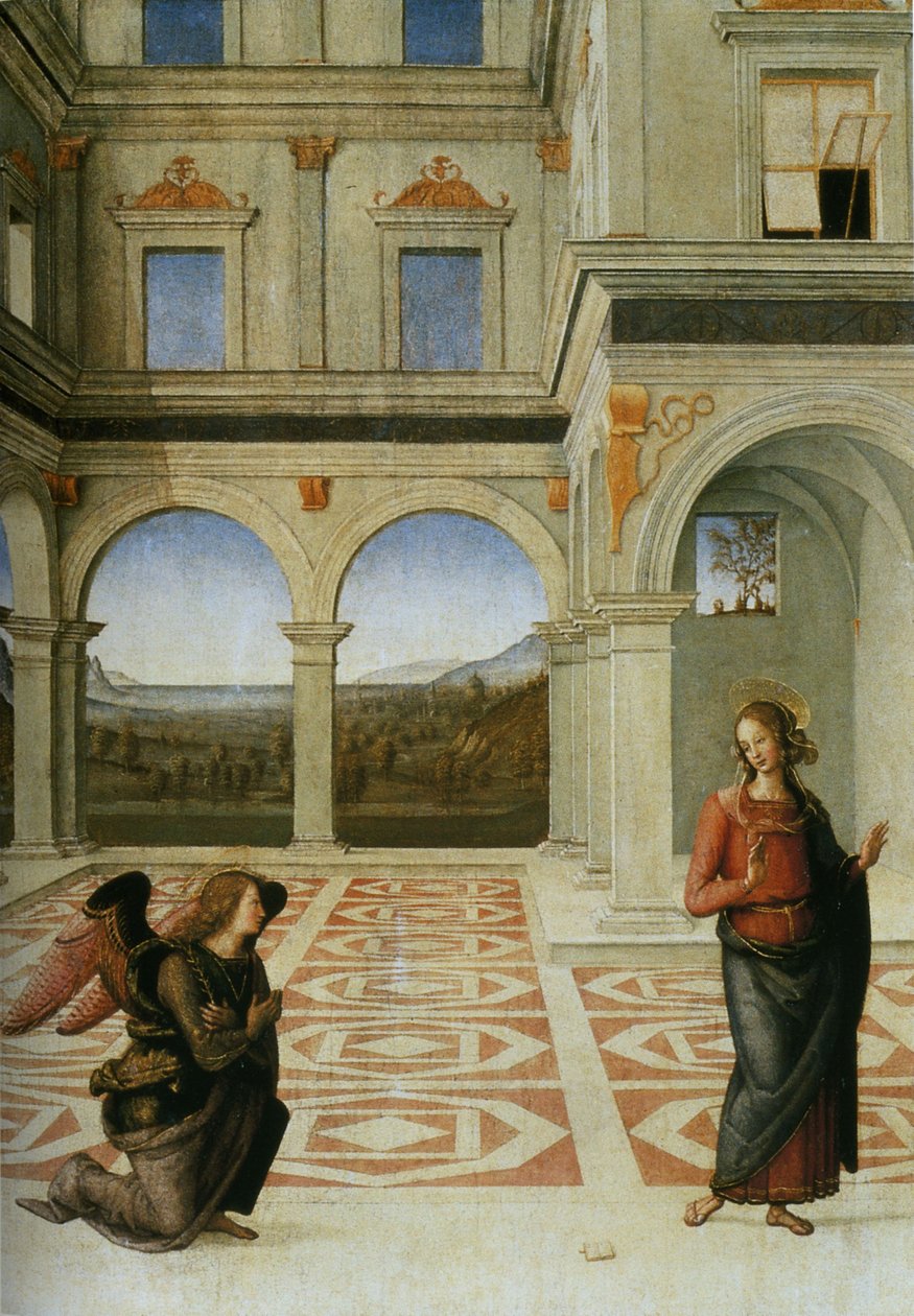 Aankondiging door Pietro Perugino