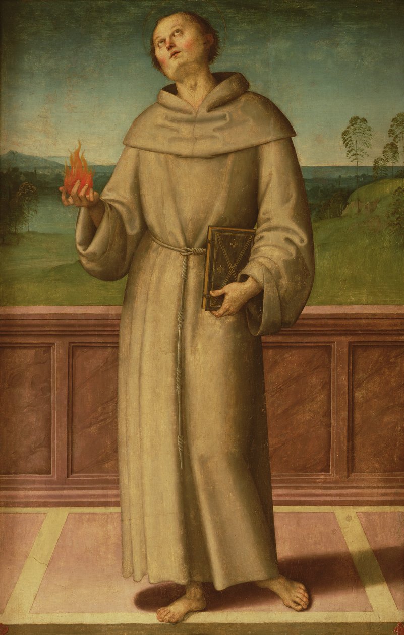 Sint Antonius van Padua door Pietro Perugino