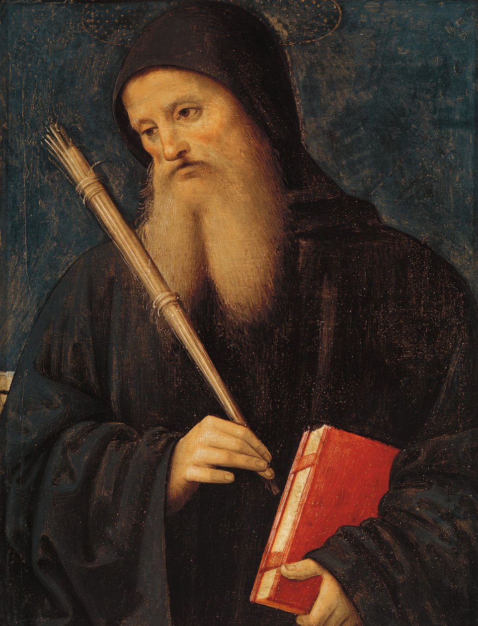 Sint Benedictus door Pietro Perugino