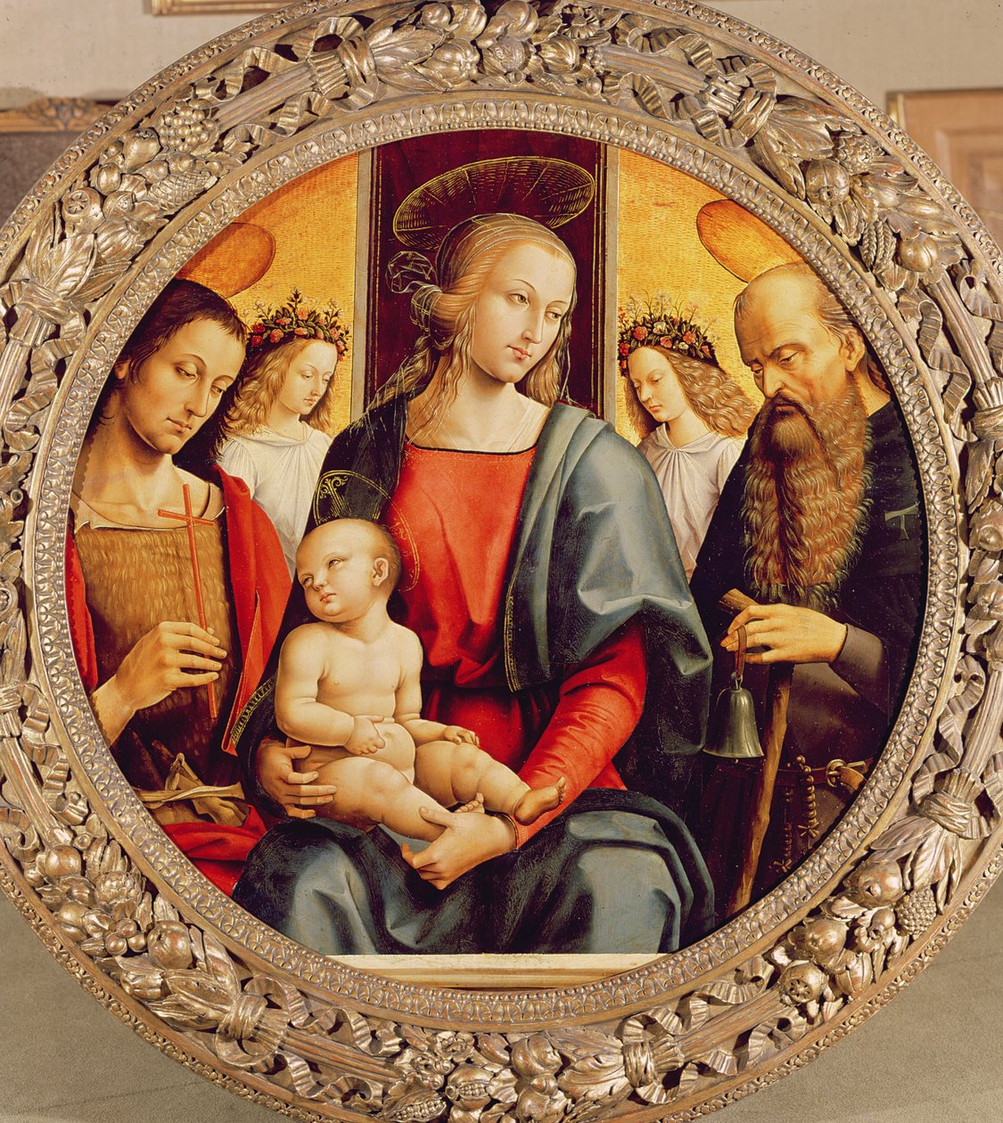 Maagd en Kind door Pietro Perugino