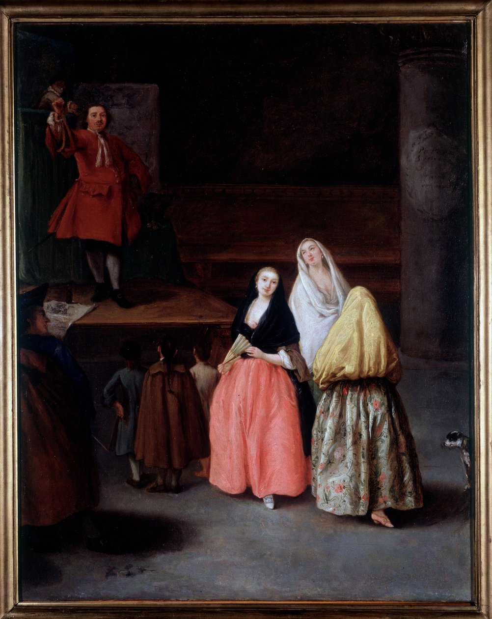 De Charlatan door Pietro Longhi