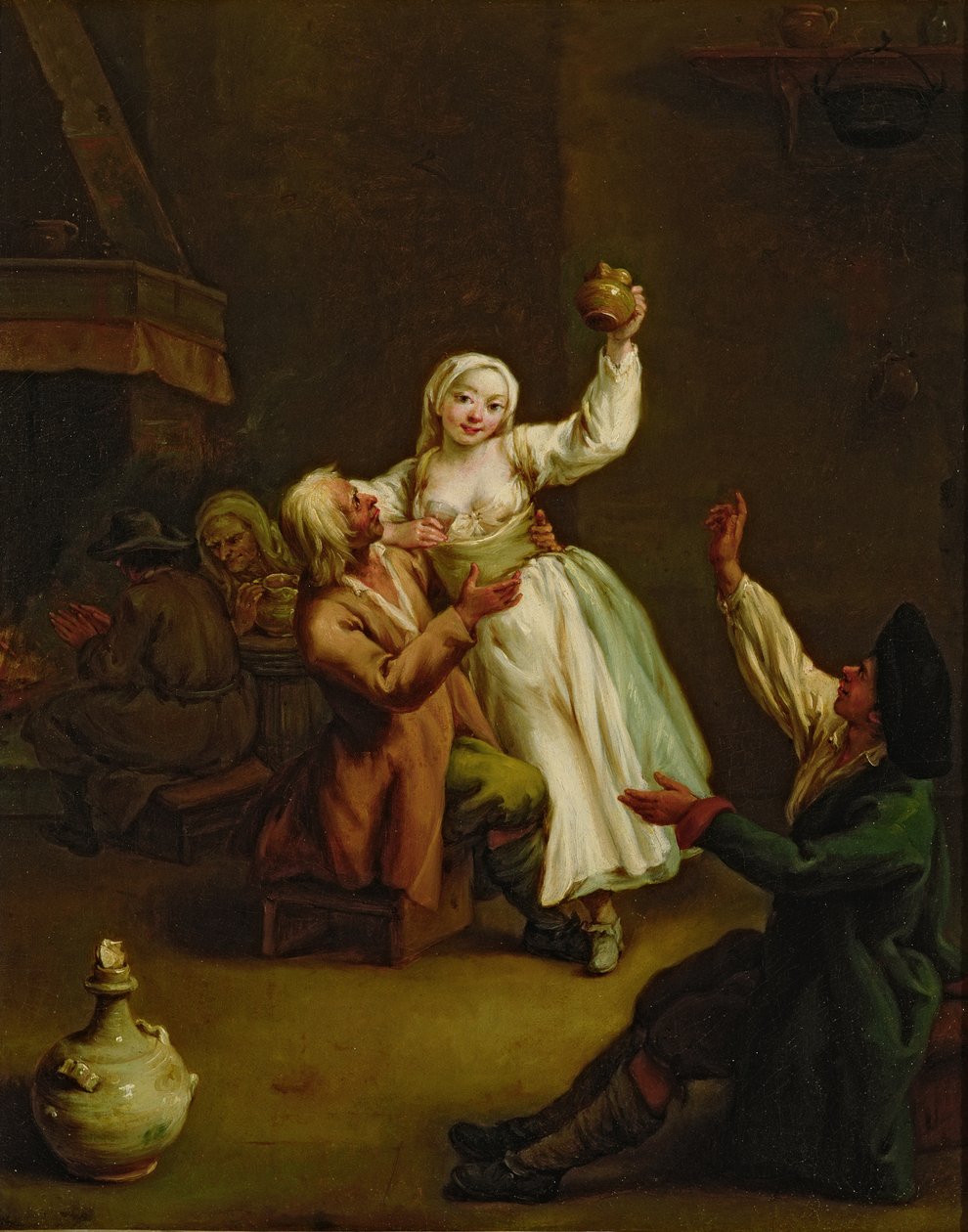 Het Gelukkige Koppel door Pietro Longhi