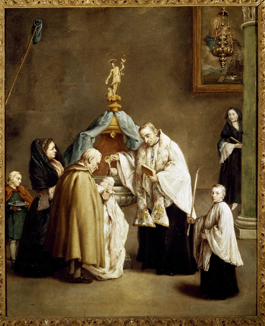 De doop door Pietro Longhi