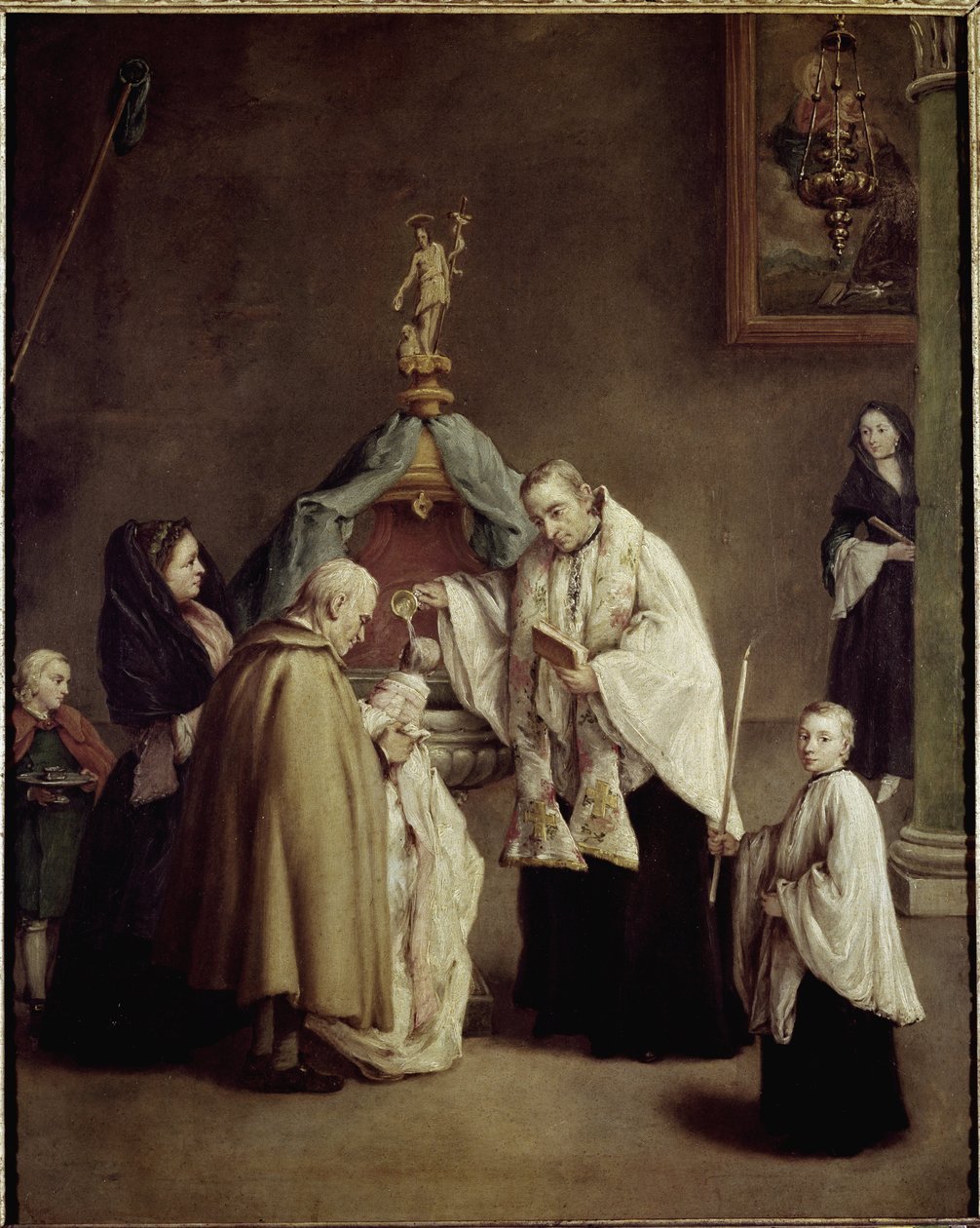 De doop door Pietro Longhi