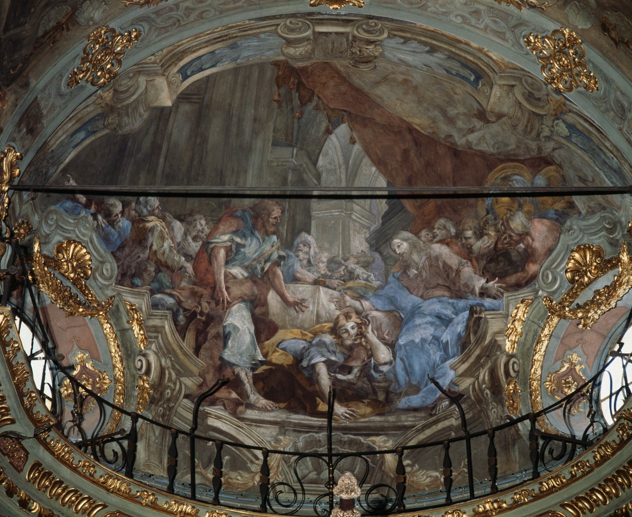 Heilige scène door Pietro Paolo Galeotti