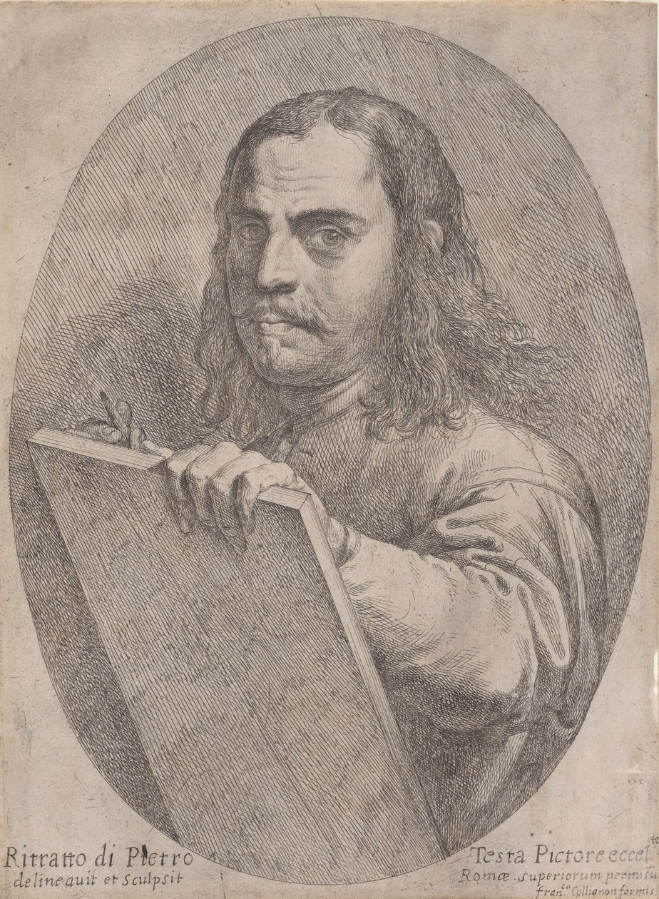 Zelfportret door Pietro Testa