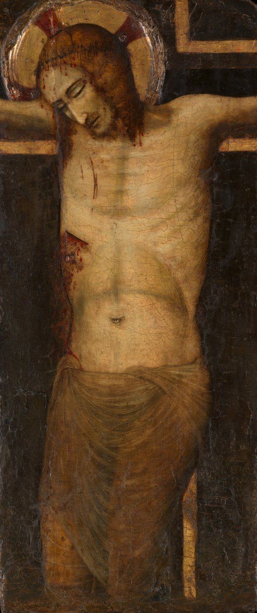 De Gekruisigde Christus door Pietro da Rimini