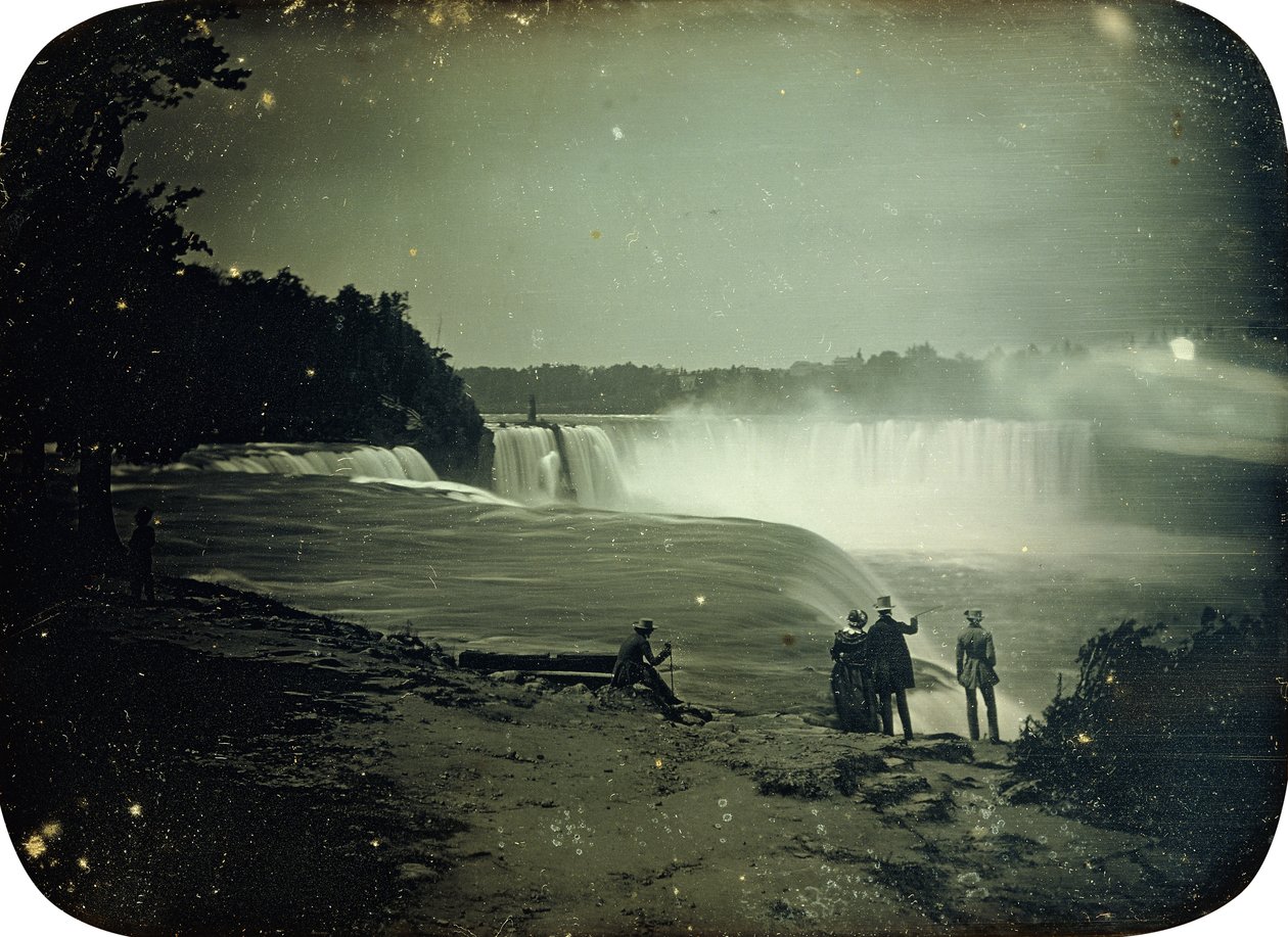 De Niagara Watervallen, 1853 door Platt D. Babbitt