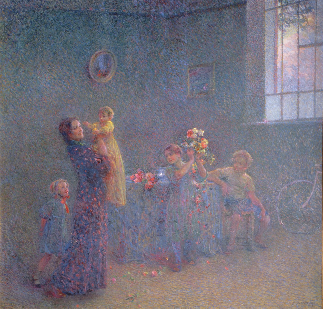 De Eerstgeborene, 1914 door Plinio Nomellini