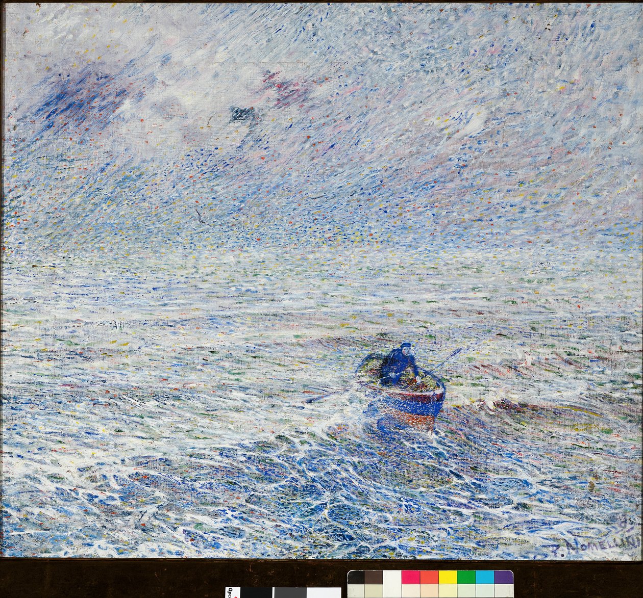 Genua Zee, 1891 door Plinio Nomellini