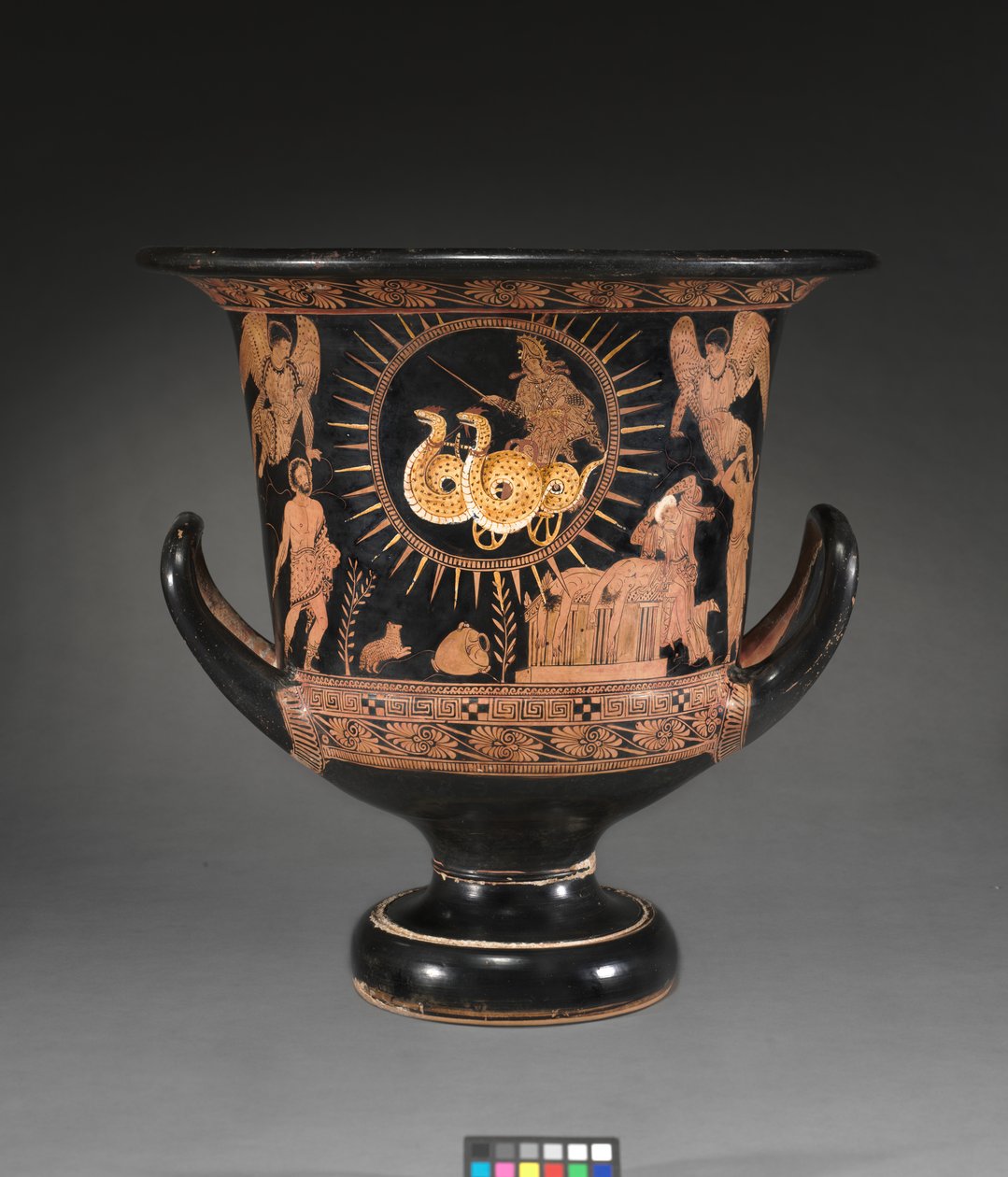 Lucaanse Calyx-Krater, ca. 400 v.Chr. door Policoro Painter
