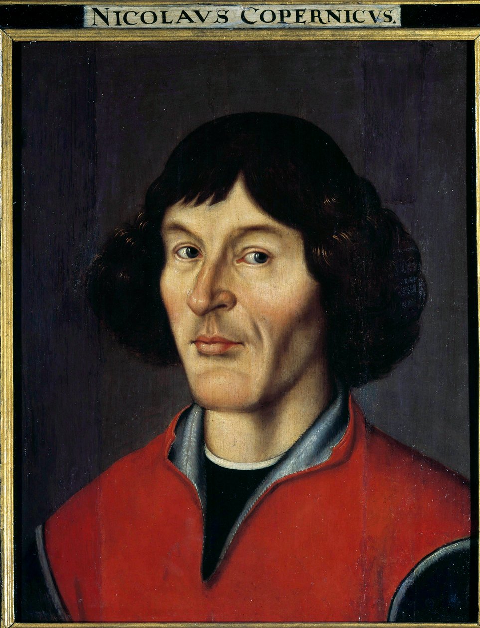 Portret van Nicolaus Copernicus door Polish School