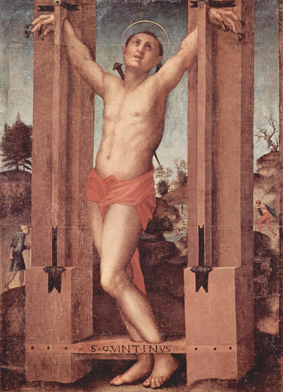 Duits: Hl. Quintinus Saint Quentin door Pontormo