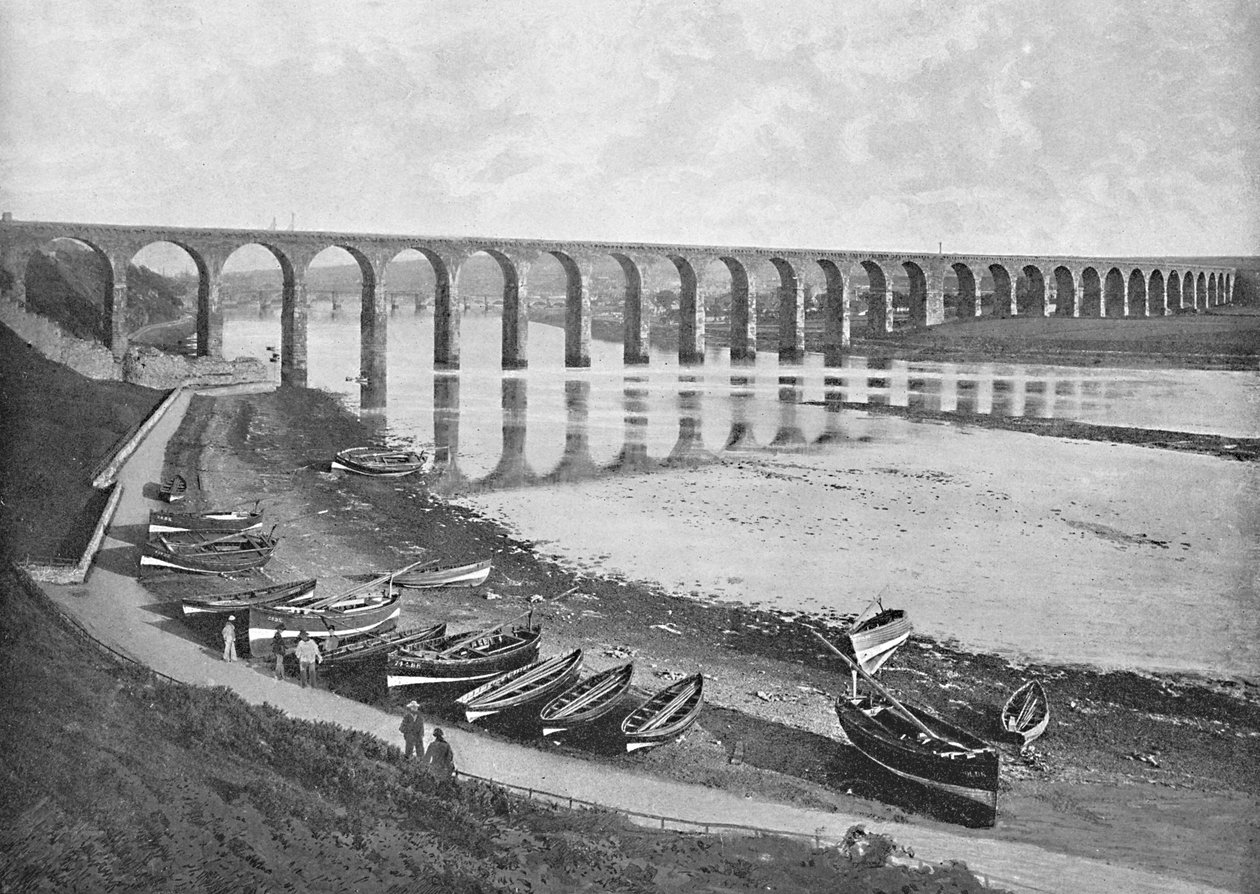De Bruggen, Berwick-Upon-Tweed, ca. 1896 door Poulton and Co