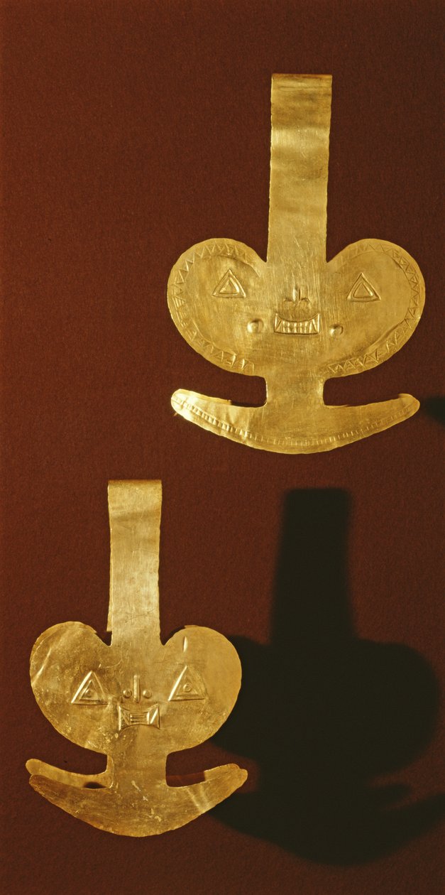 Decoratieve borden door Pre Columbian