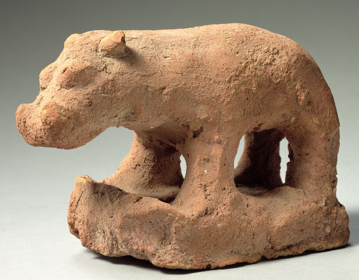 Nijlpaard, 4e millennium v.Chr. door Predynastic Period Egyptian