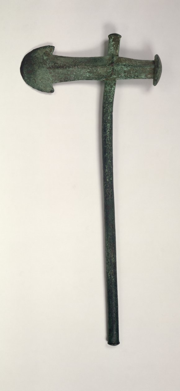 Neolithische bijl, 2000-1800 v.Chr. (koper) door Prehistoric