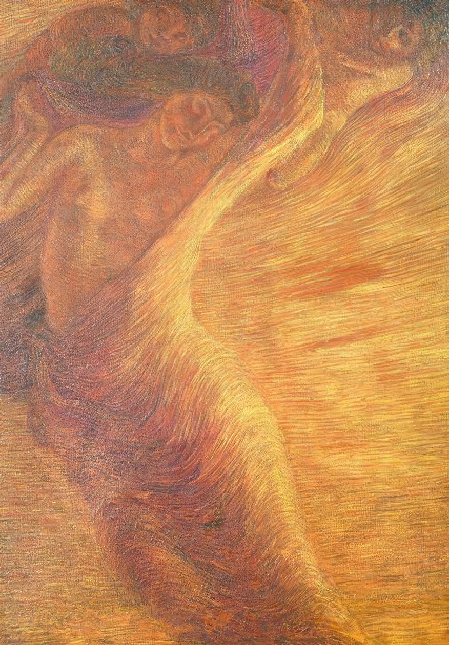De dag door Previati Gaetano