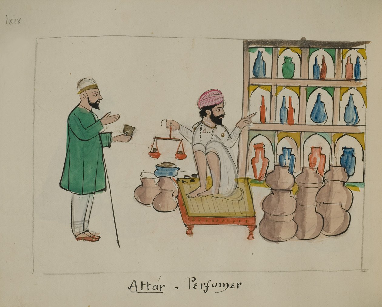 Een parfumeur door Punjabi School