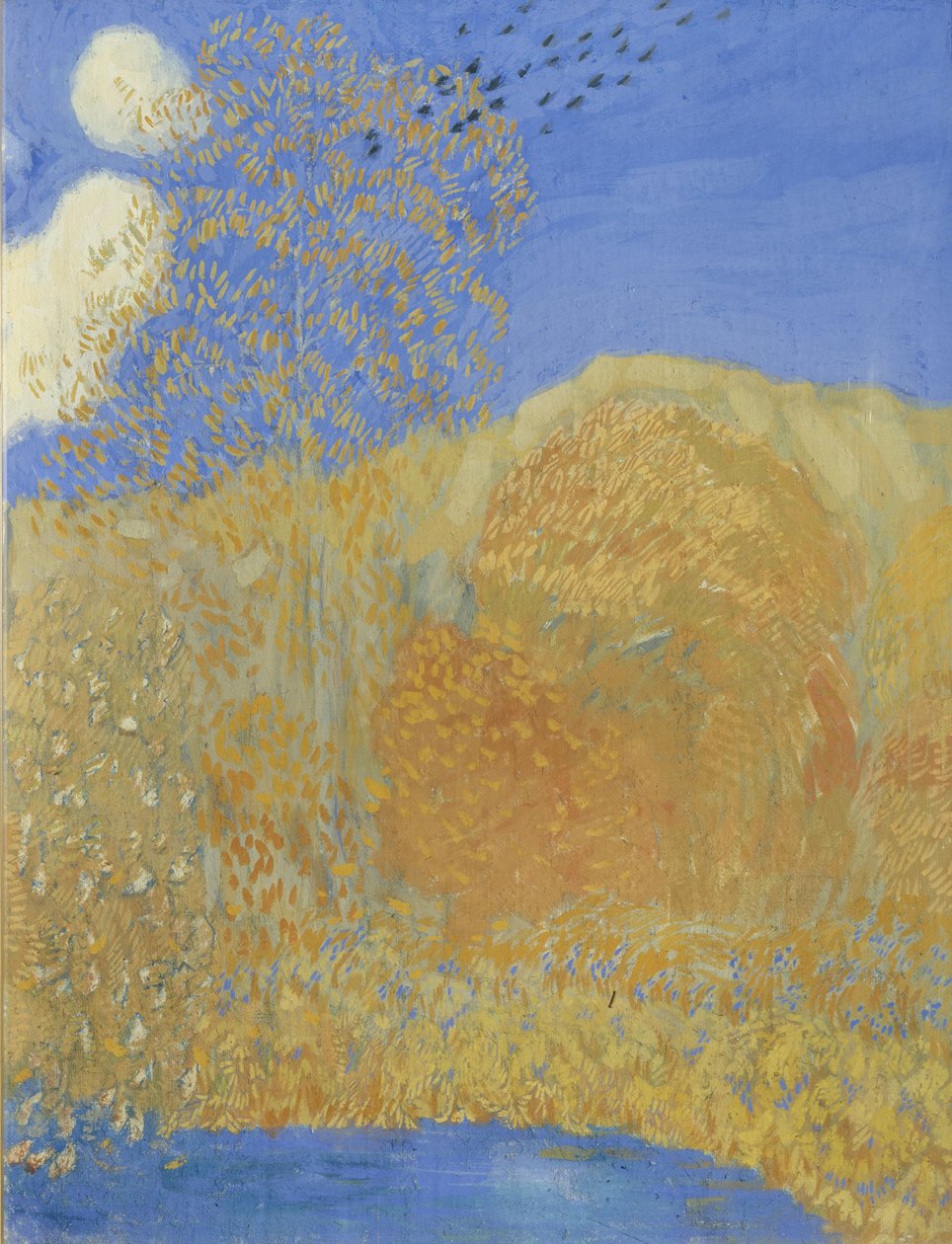 Overstromingslanden door Pyotr Savvich Utkin