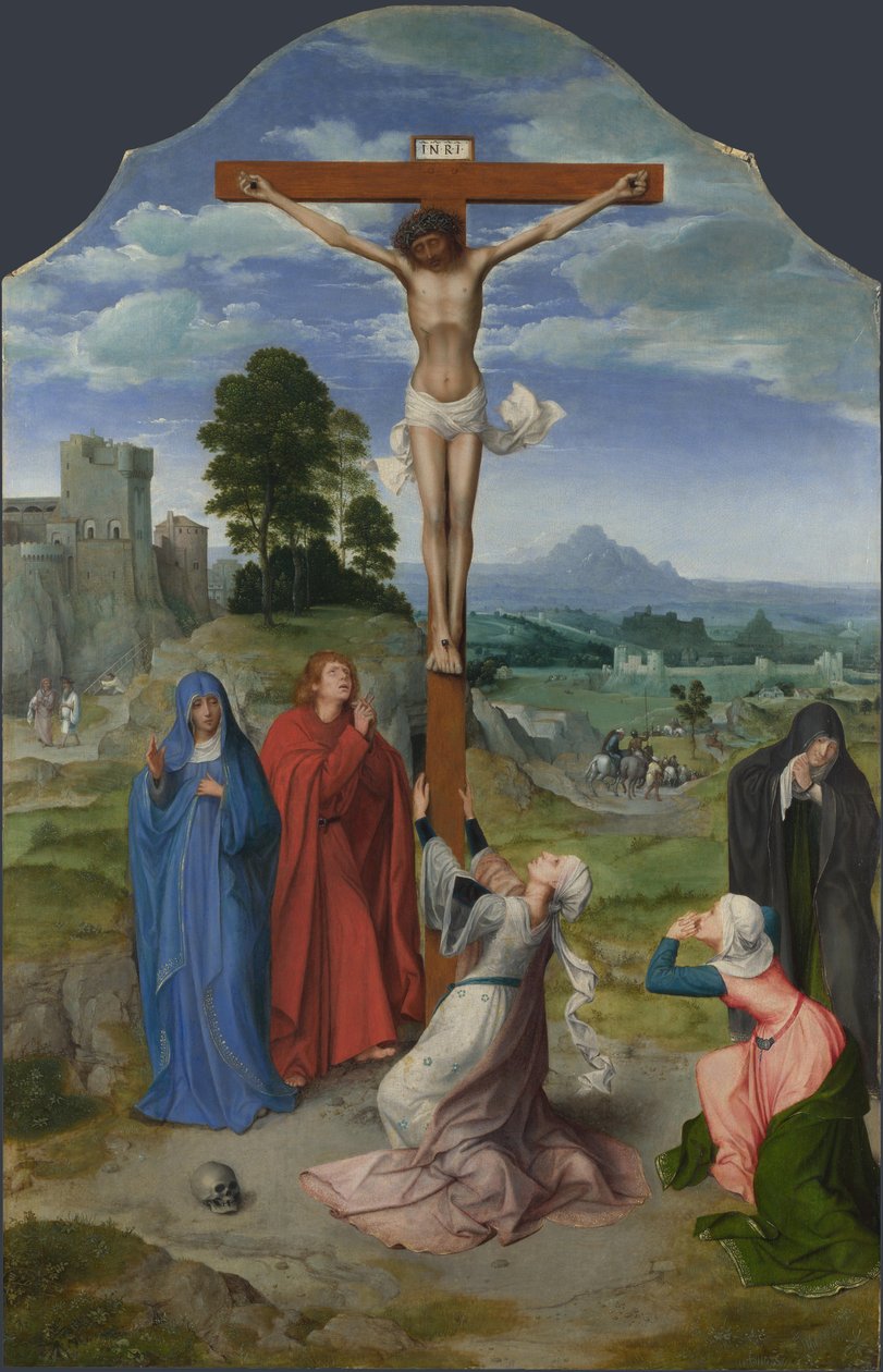 De Kruisiging, ca. 1515 door Quentin Massys or Metsys