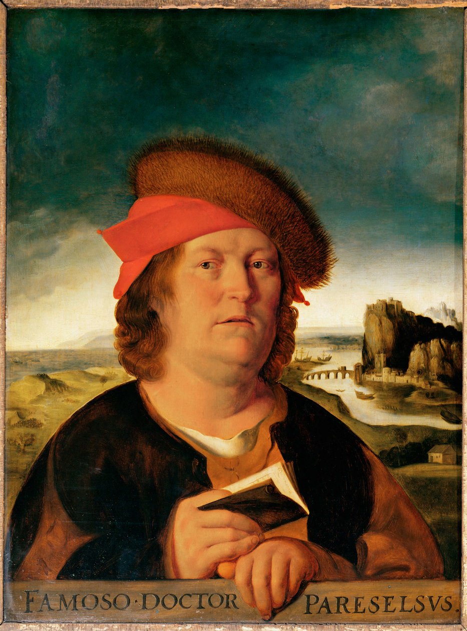 Paracelsus, arts en filosoof ... door Quentin Metsys