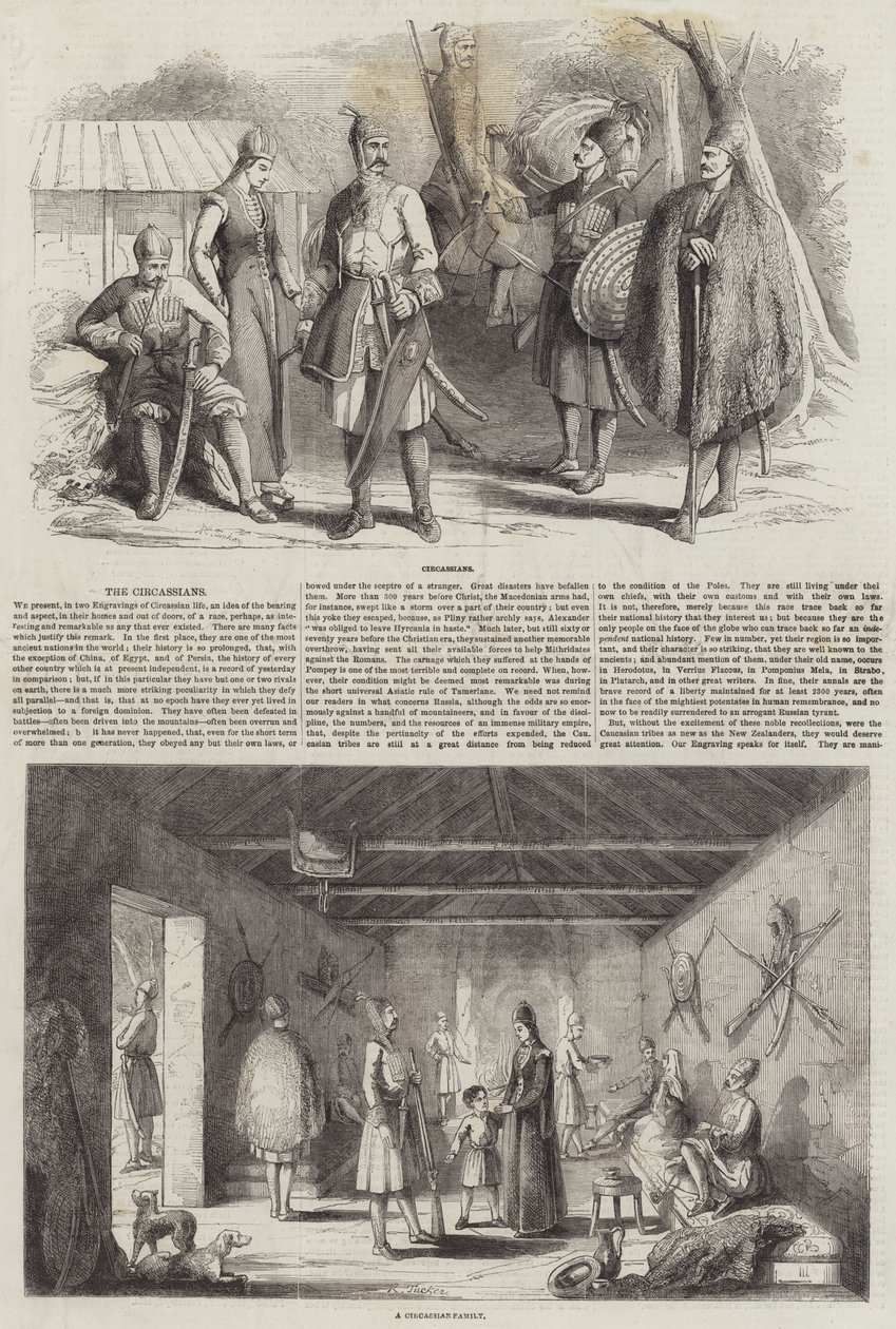 De Circassiërs door R. Tacker