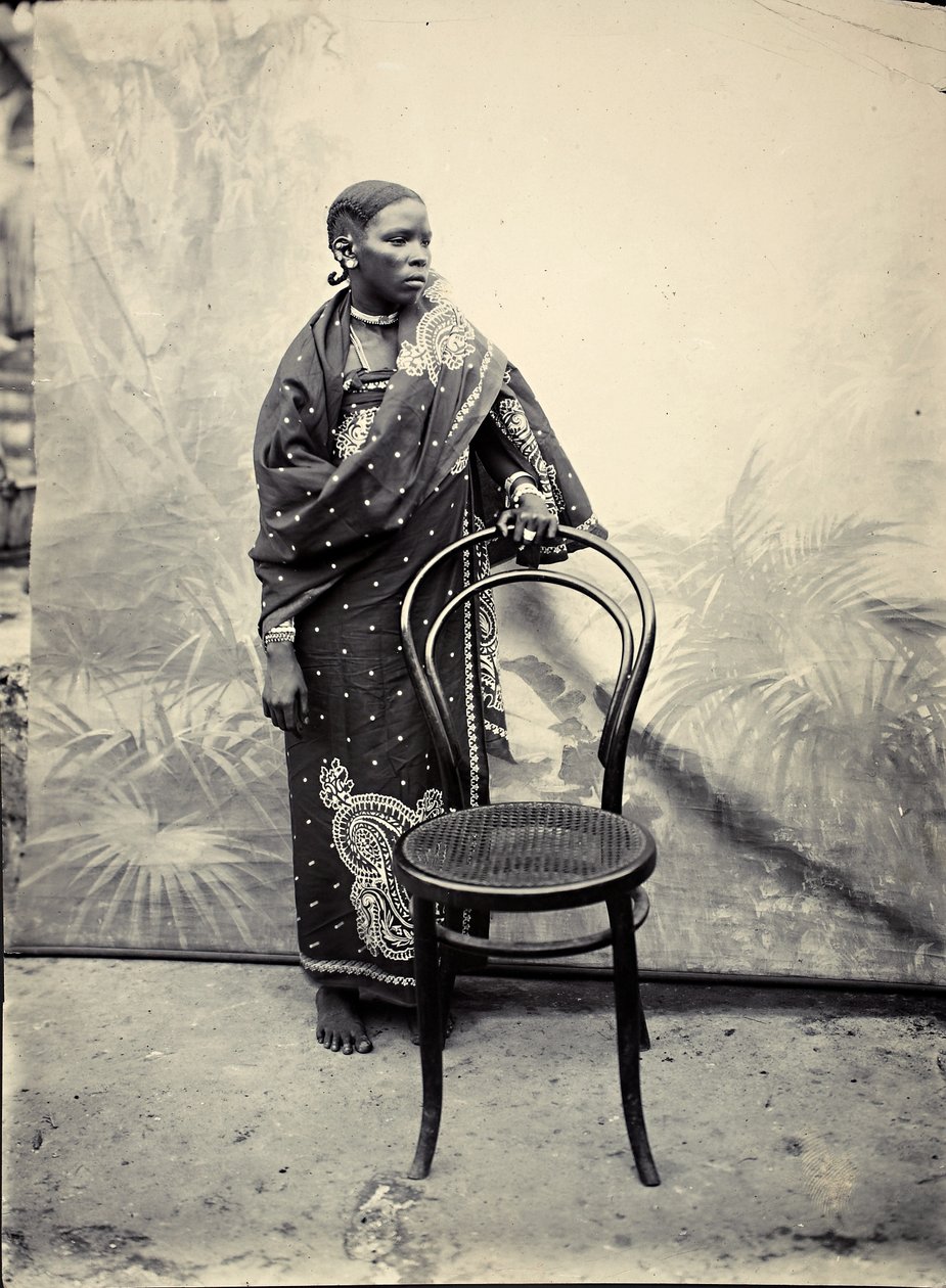 Swahili vrouw door R. V. Pereira