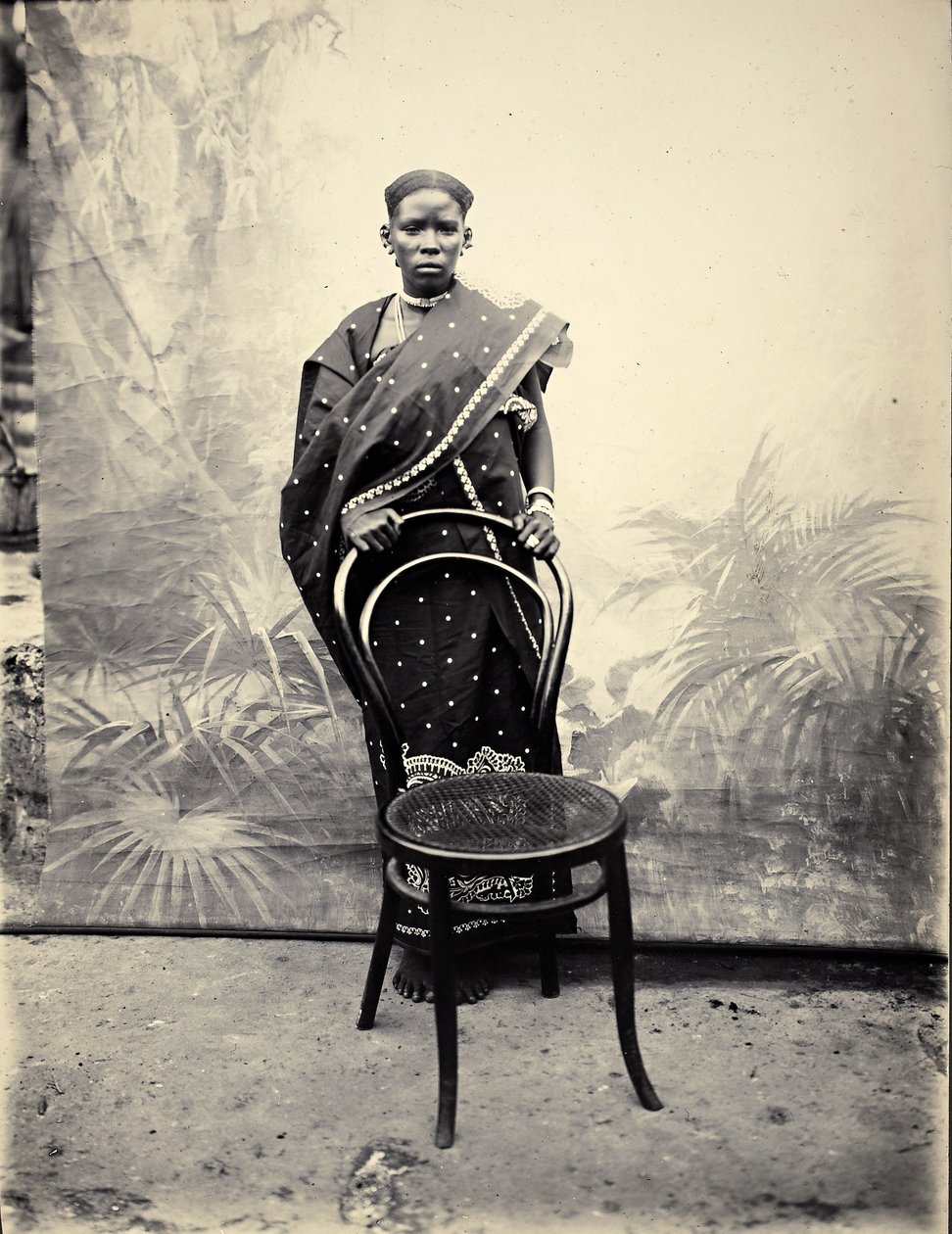 Swahili vrouw door R. V. Pereira