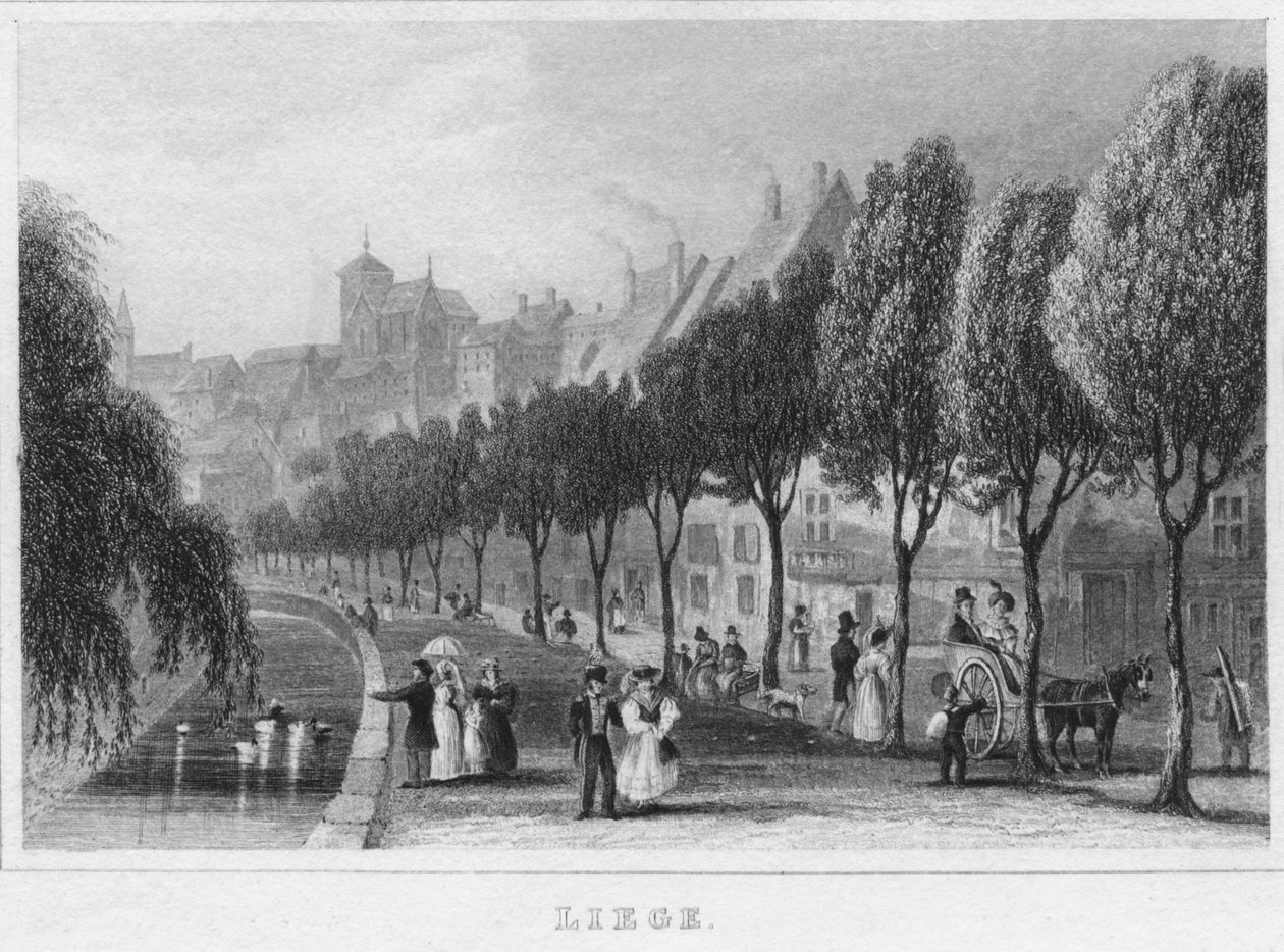Luik, 1850 door R. Brice
