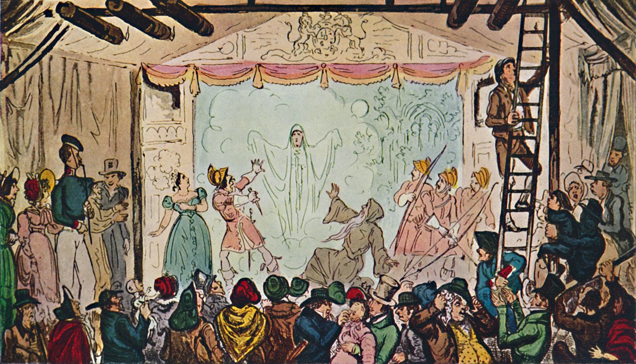 Bartholomew Fair: Van Binnenuit door R. Cruikshank