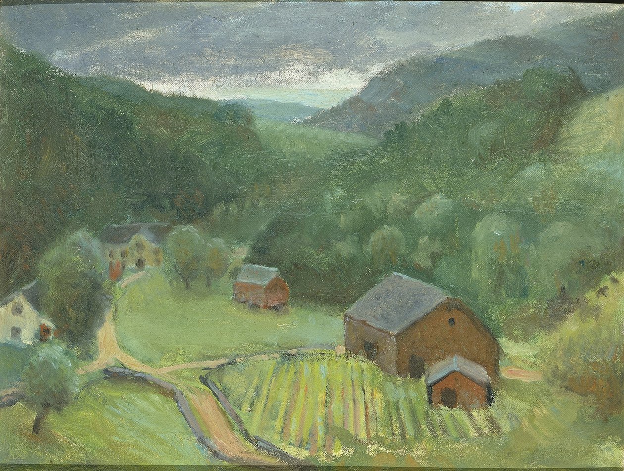 Landschap door R. G. Wilson