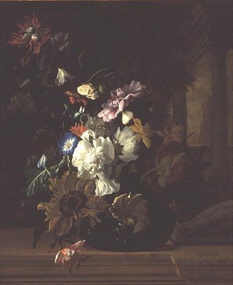 Vaas met Bloemen door Rachel Ruysch